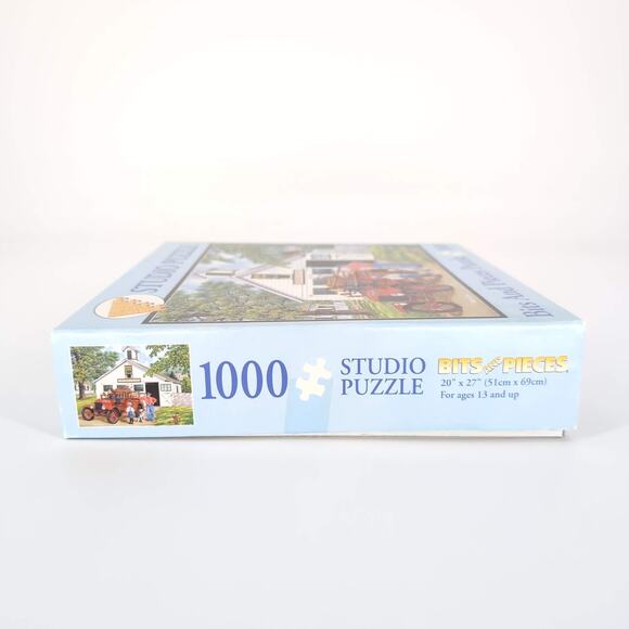 Bits and Pieces "The Inspector" by John Sloane 1000 Piece Jigsaw Puzzle - GUC - Picture 7 of 11